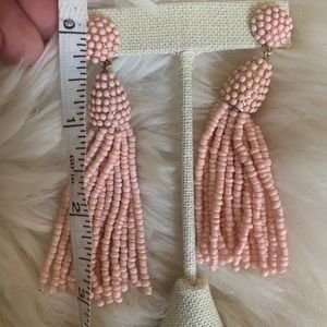BaubleBar Jewelry - Bauble bar piñata beaded tassels in peach BaubleBar Jewelry - Bauble bar piñata beaded tassels in peach